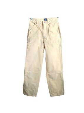 Womens 24 Utility Carpenter Jeans BDG Urban Outfitters Yellow Dungarees Skater